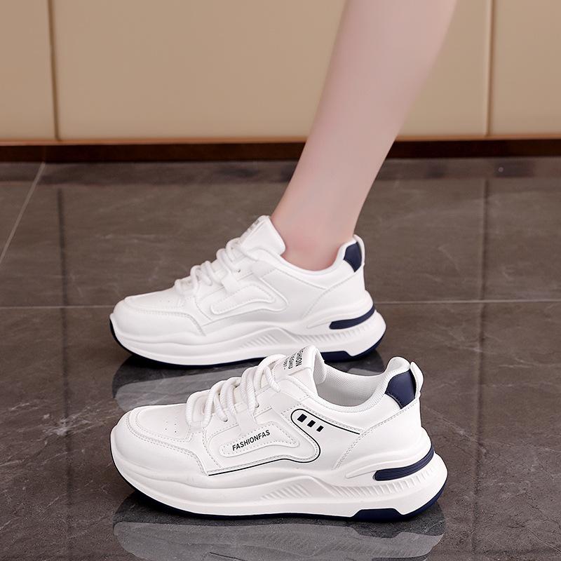 ins Korean version of the new Forrest Gump shoes women's 2025 spring student sports running shoes casual thick sole height increase MX-K902