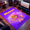 Custom Personalization Brawl Stars Print Area Rug - Soft, Washable Non-Slip Indoor Mat,Living Room,Home&Office Decorative Rug