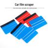 Color-Changing Protective Film Scraper with Replaceable Velvet Cloth for Car and Wallpaper Use