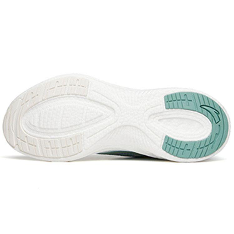 Anta Mars Foam Running Series Shock Absorbing Non-Slip Wear-Resistant Low-Top Running Shoes Men Sneakers White Green Yellow 112135585-5