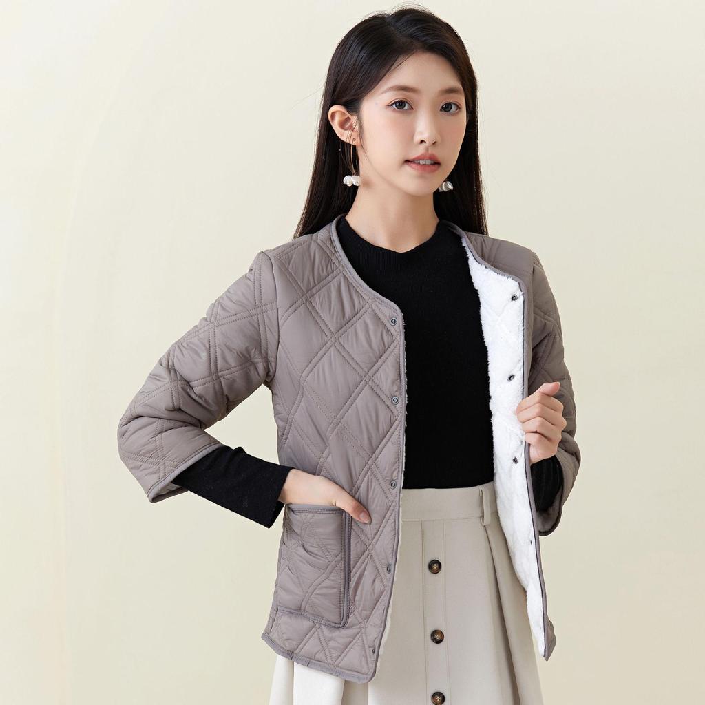 Women's Lightweight Seven-Sleeve Cotton Vest with Velvet Lining - Cozy Home or Outdoor Wear
