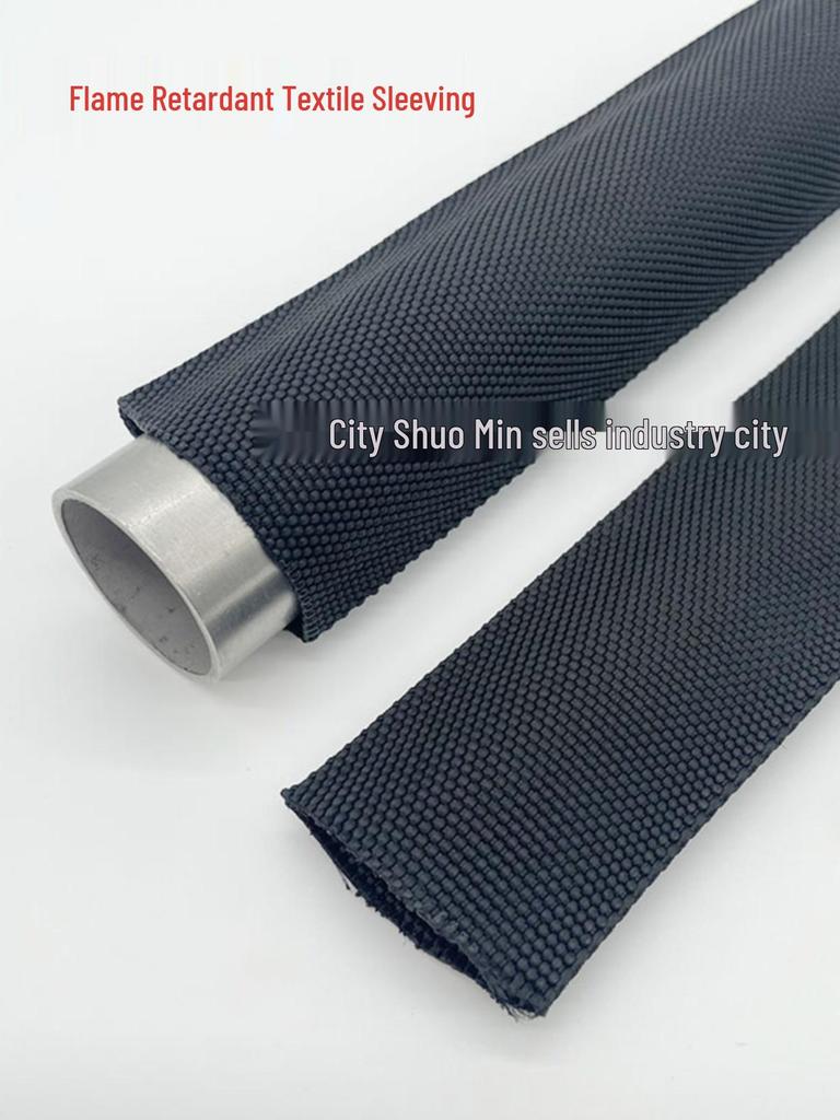 Nylon Reinforced Wear-Resistant Flame-Retardant Protective Sleeve for Hydraulic Oil Tubes and Iron Chains