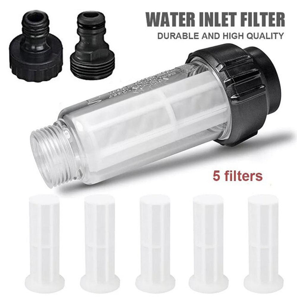 

Фильтр для впуска садового шланга Встроенная мойка высокого давления для мойки стиральной машины Осадок~ 1 Set