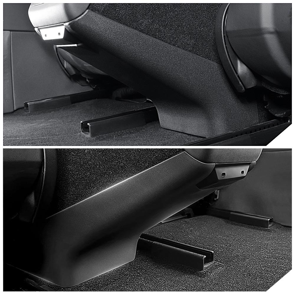Rear Seat Lower Anti Kick Panel Cover For Tesla Model Y Juniper 2025 Ventilation Vent Anti Dirty Protective Interio Accessories