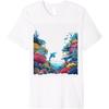 Colorful Coral Reef Underwater World Premium T-Shirt