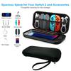 Travel Friendly Waterproof Portable Protective Pouch Shockproof Cover Storage Case Large Capacity for NS2 Gaming Console