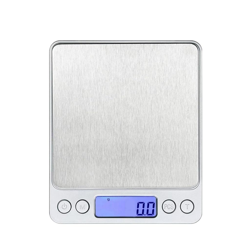 ALLVD Digital Scale, 3kg Capacity, 0.1g Increments, Kitchen Electronic Balance, Tare Function, Counting Function, Auto-Off Function, Precision Scale,