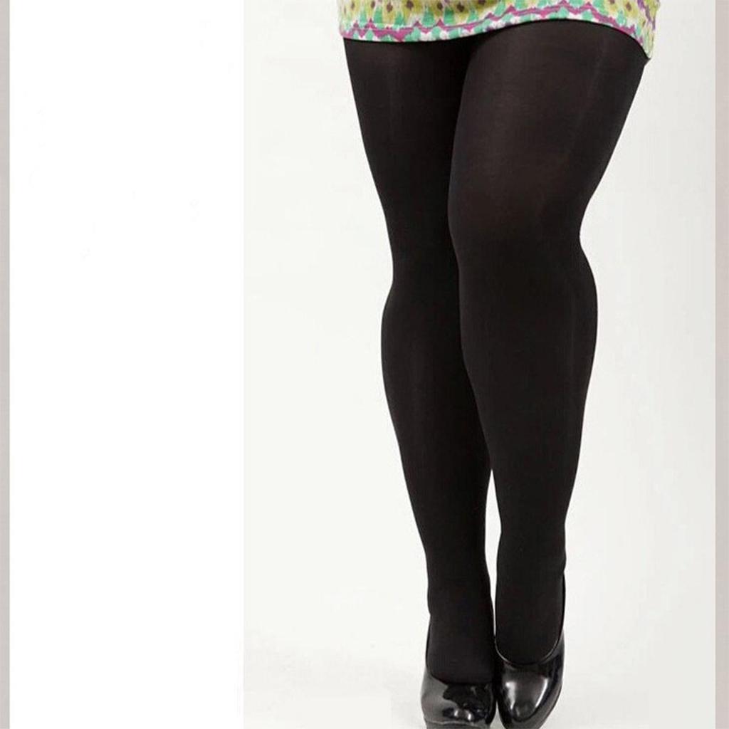 Spring and Autumn Plus Size 120D Velvet Pantyhose - Fits Up To 200 Pounds