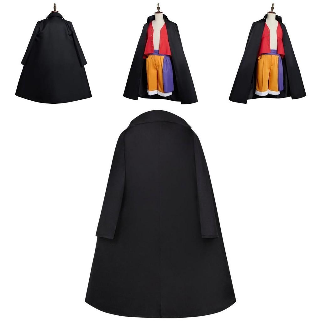 Autentický pánský cosplay set One Piece Wano Country s ikonickým kloboukem Luffyho