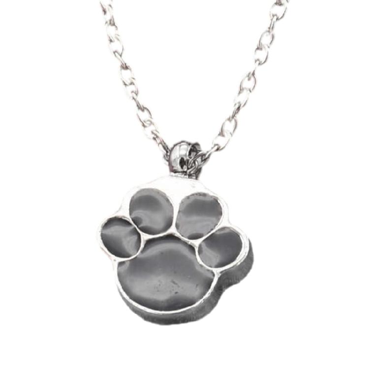 

Eye Catching Dog Claw Pendant Necklace Dog Claw Necklace Fashionable Chain Necklace Alloy Texture Neck Jewelry for Daily 1