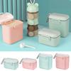 Dust-Proof Snacks Container PP Formula Dispenser Container Milk Powder Storage Box  Baby Feeding