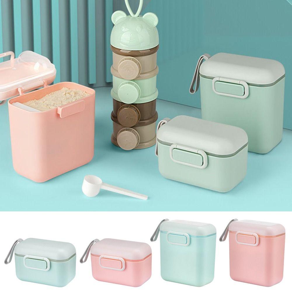 Dust-Proof Snacks Container PP Formula Dispenser Container Milk Powder Storage Box  Baby Feeding