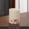 Beige Ceramic Master Cup Xiaoshenlong Single Cup Kung Fu Tea Set Tea Cup Personal Special Large-Capacity Tea Cup Gift Box