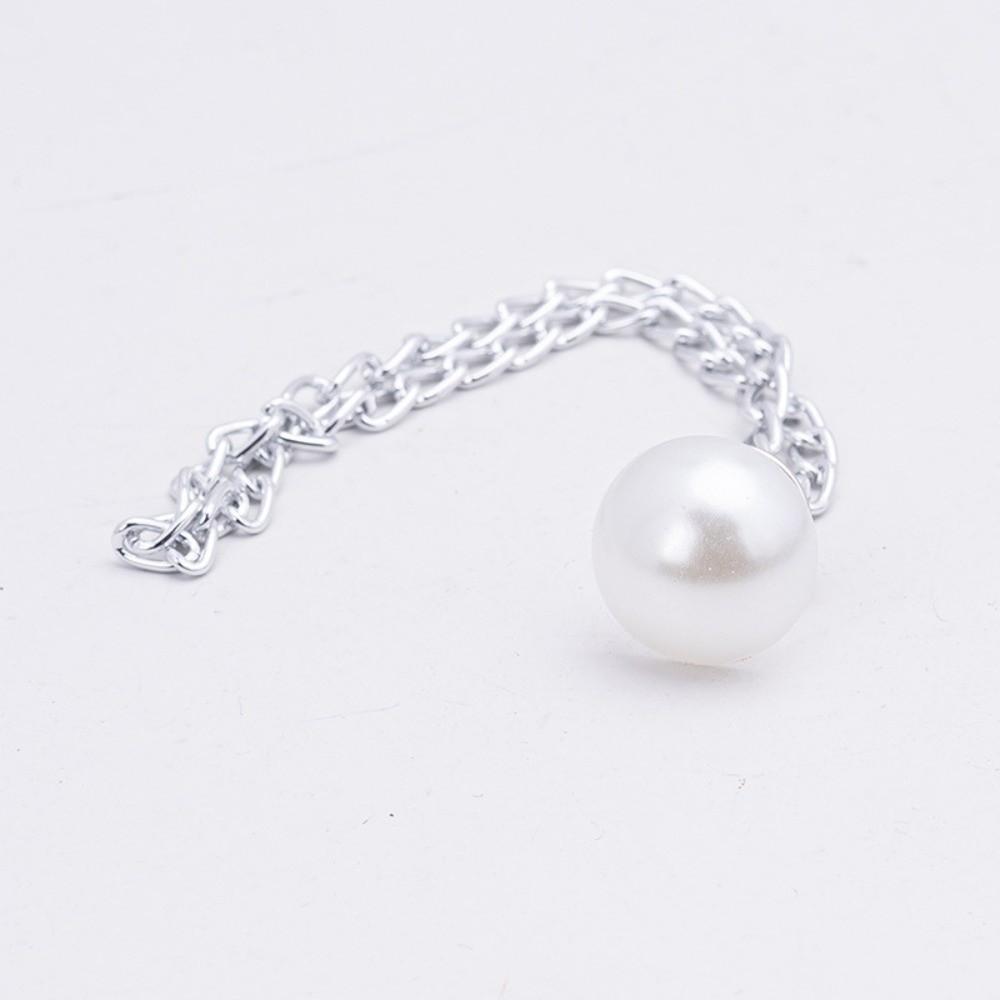 Fashion Accessory 3-in-1 Clothing Clip Heart-Shaped Adjustable Butterfly Hem Clip With Chain No-Sew Cuff Keeper Skirts