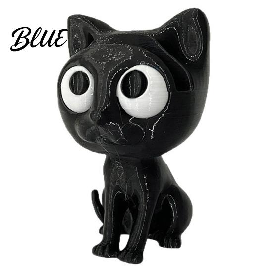 Geschnitzter Brillen-Organizer 3D-gedruckter Katzen-Brillenetui-Ständer Display-Ständer, Brillenhalter Tischdekoration Ständer Organizer, Aufbewahrungsregal
