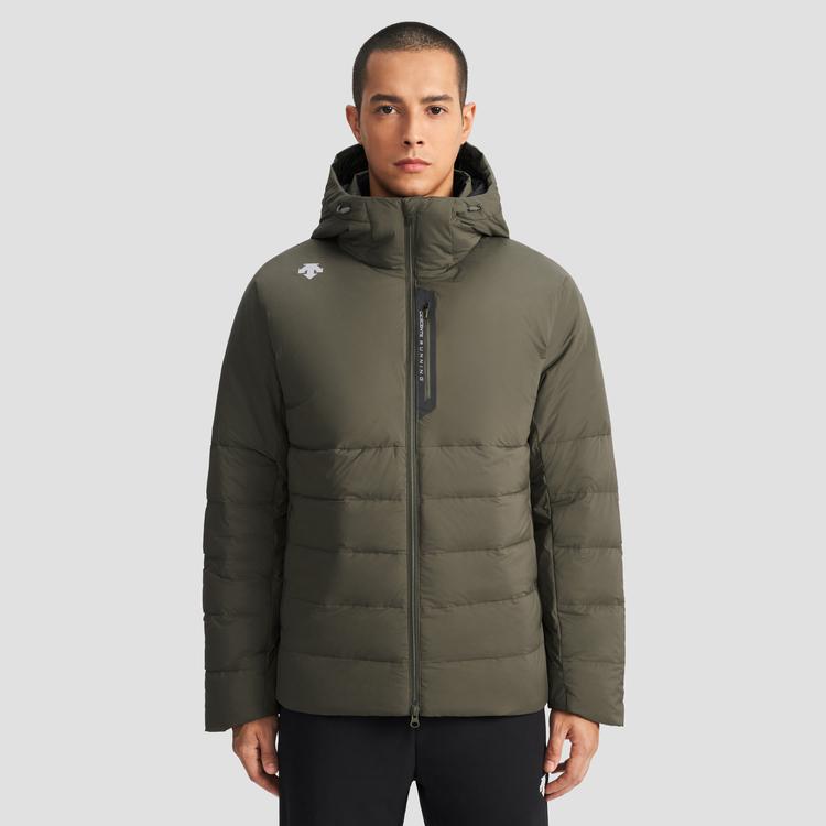 DESCENTE Down Jackets Men's Hooded Moderate Down Jacket D3431RDJ46