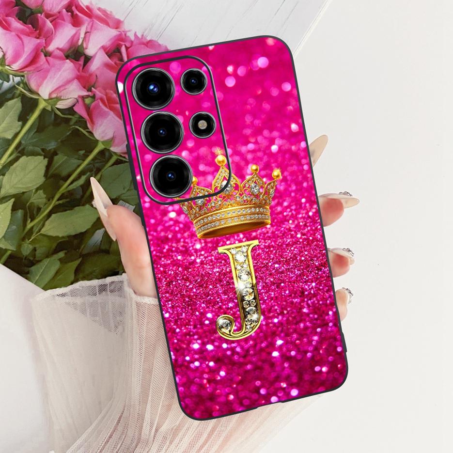 For Itel Super 26 Ultra Case S688LN Stylish Crown Letters Cover Soft Silicone Phone Case For Itel S26 Ultra Super 26Ultra Fundas