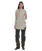 PARTIMENTO WOMEN Multiway Cutout Wrap Jersey Top_Mint Grey
