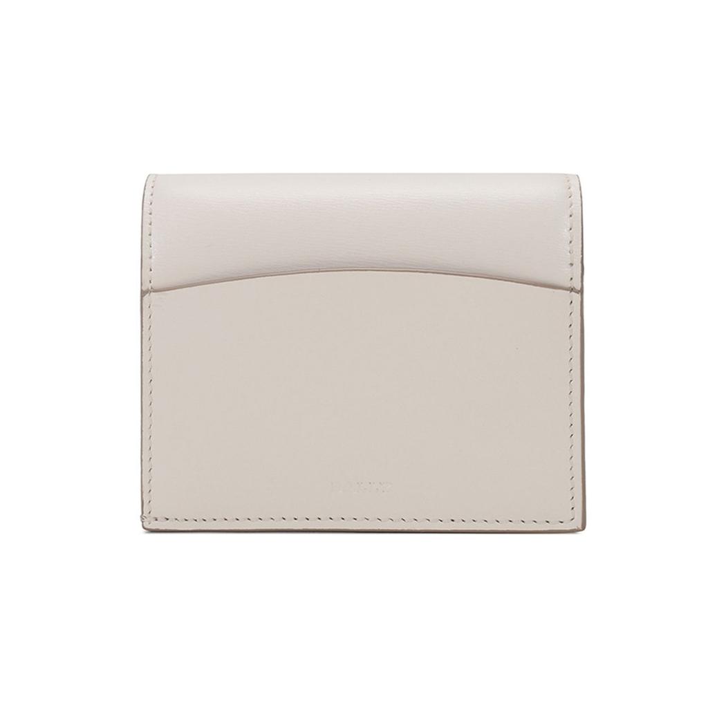 Bally B-Chain Short Metal Leather Wallet Crossbody Shoulder Bag Women bags Bone-White BRITNEY-W-83
