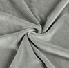 Scandinavian Chair Cover, Light Gray Velvet