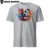 Colorful Pit Bull Terrier Unisex T-Shirt | Unique Design | Short Sleeve Tee