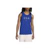 Usa Club Cotton Crew Neck Logo Print Tank Top Men Tops Royal-Blue FN0879-417