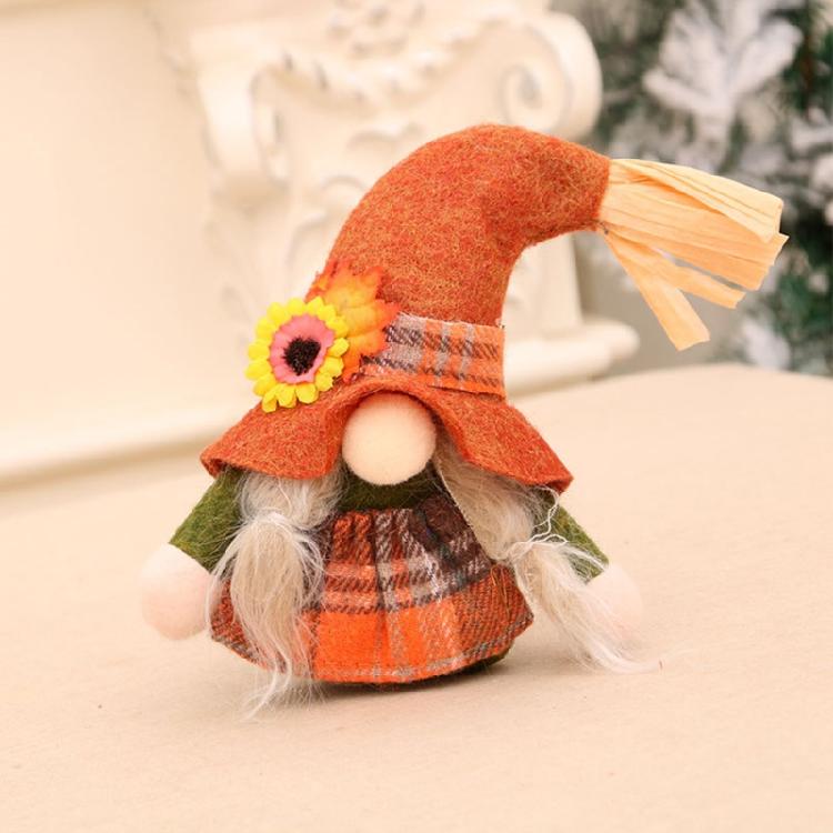 Fall Thanksgiving Gnome Gnome Tiered Tray Decorations Wedding Decorative Supply