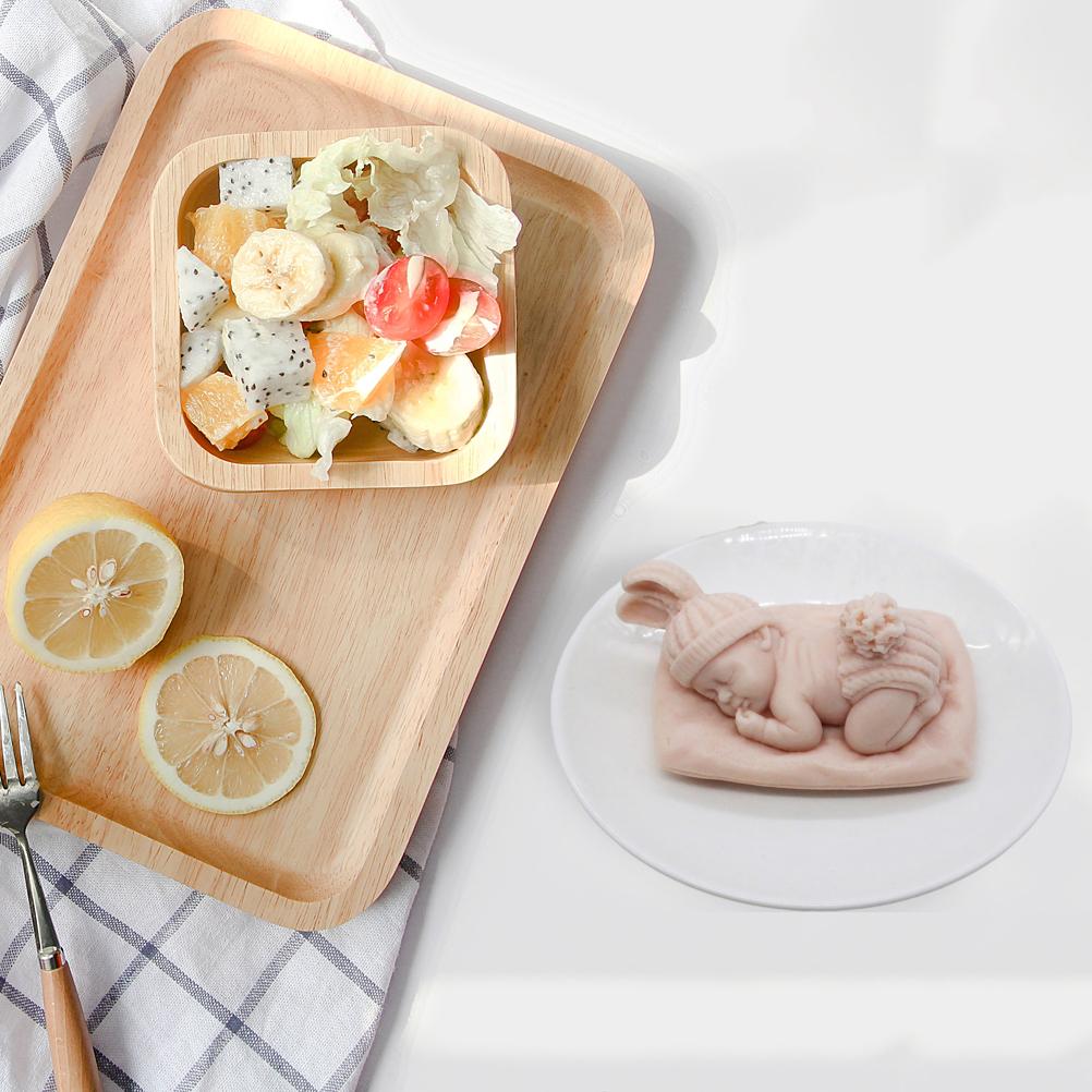 Silicone Cake Mold Baby Shower Mold Cake Decoration Baking Mold for DIY Chocolate Cupcake Topper