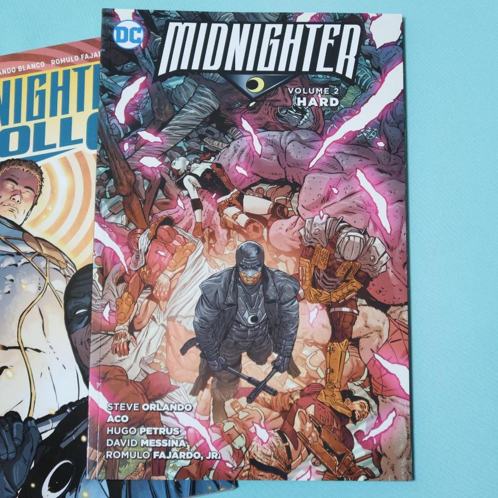 [USED] Sale! Foreign Books American Comics Midnighter DC Comics 2-Book Set