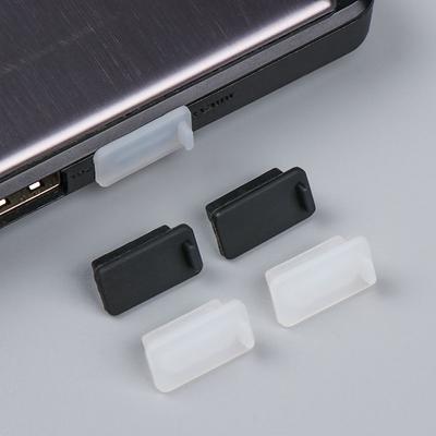 10 Stück Langlebige Verschleißfeste Buchsen-Schnittstelle HDMI-Buchse Silikon-Stöpsel Staubschutzabdeckung Anti-Staub-Stecker