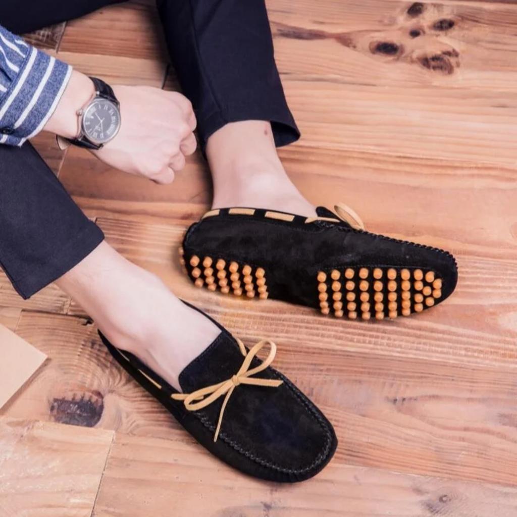 2026 Leather Men Casual Shoes Luxury Brand comfortable Slip on Formal Loafers Men Moccasins Italian Soft Male Driving Shoes