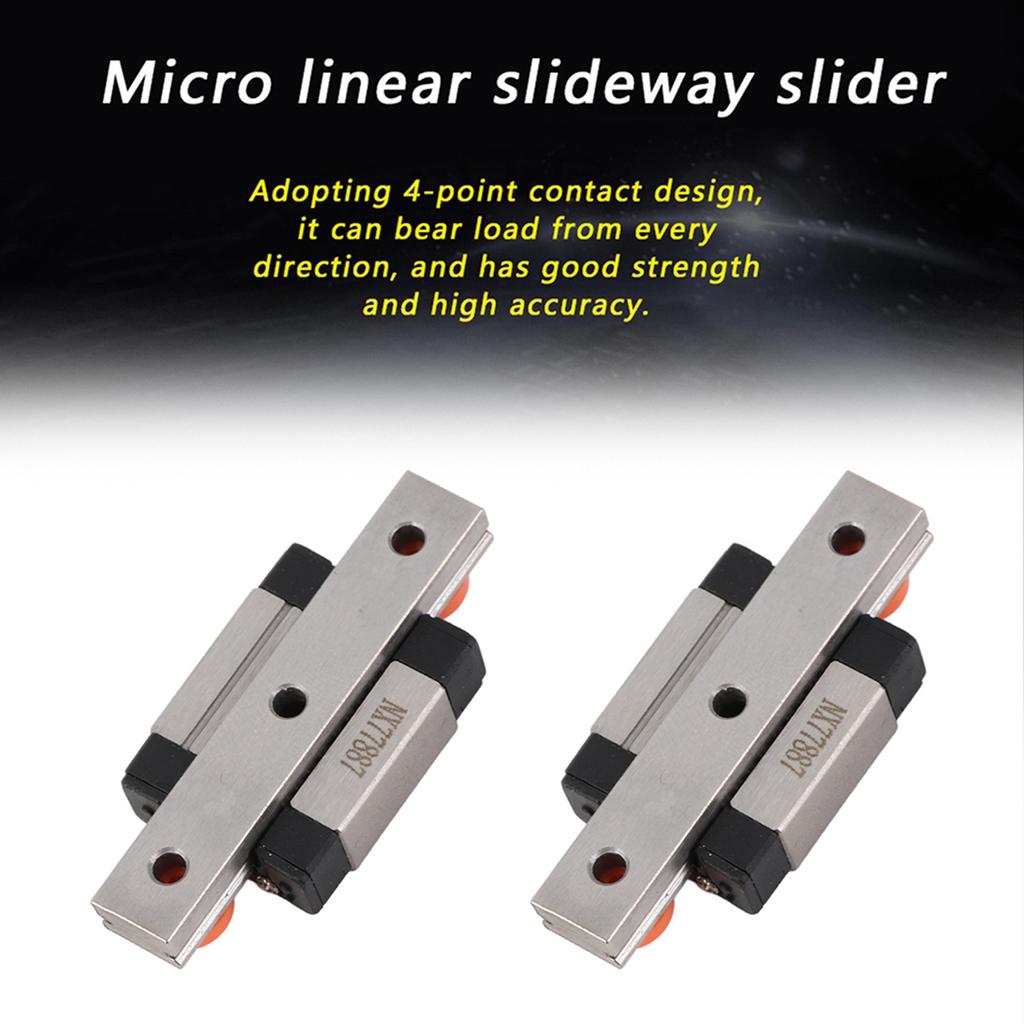 Linear Rail Block LML7B Miniature Linear Rail Guide 7mm Width Slide Block 1pc Linear Rail Carriage Linear Motion Rail