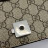 [Pre-Owned] Dionysus Chain Tiger Head Buckle Logo Canvas And Leather Shoulder Bag Small - Good #1K29SGD