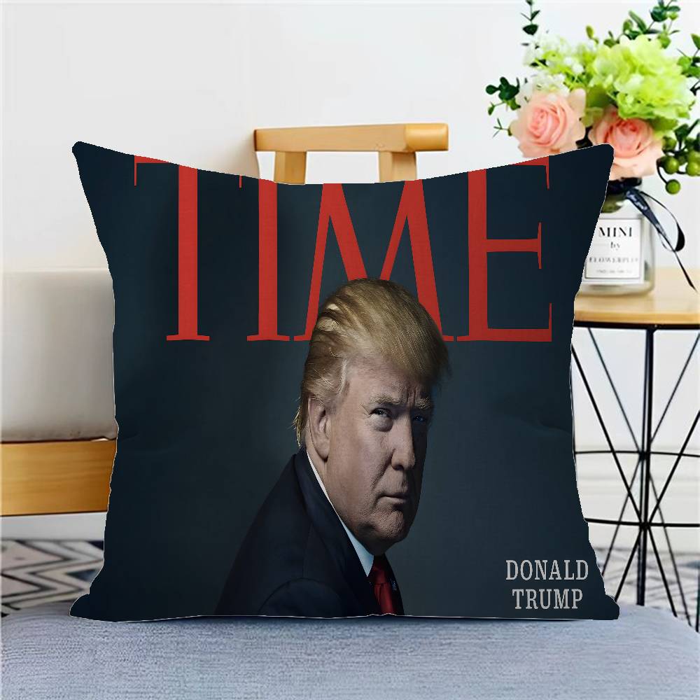 2025 Donald T-Trump Poszewka na poduszkę Dekoracja domu Sofa do salonu Dostosowana