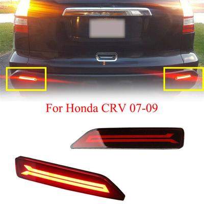 2x LED réflecteur de pare-chocs arrière feu stop pour Honda CRV 2007-09 ville 2012-14