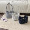 Women Floral Dot Canvas Tote Bag Mini Shoulder Handbag Casual Daily Purse