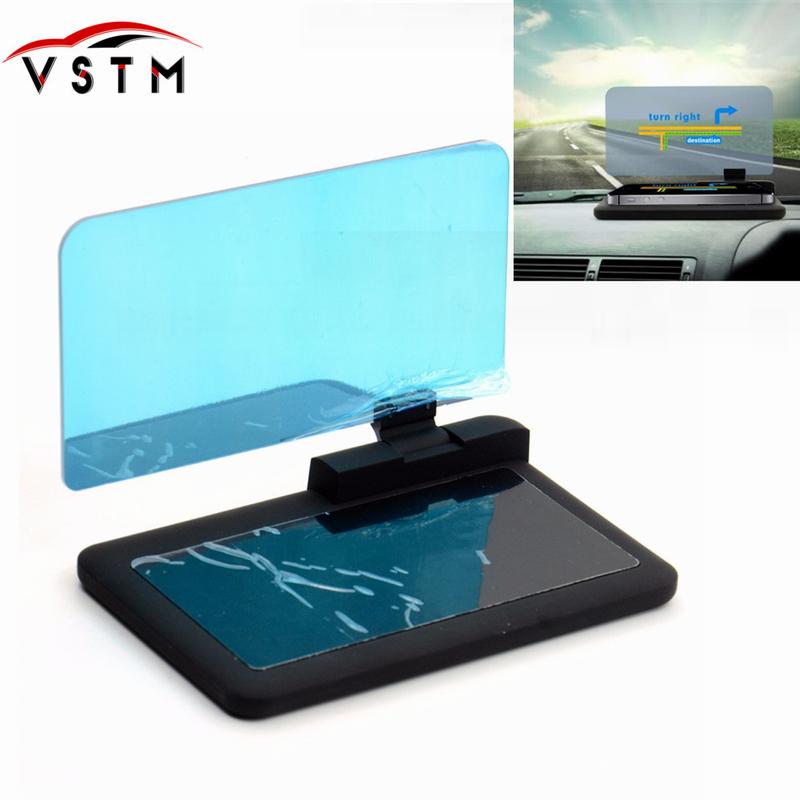 Auto HUD Halter Head-Up-Display Projektor Halterung H6 Bildschirm Telefon Navigation GPS Halter Universelles Head-Up-Display Auto Zubehör