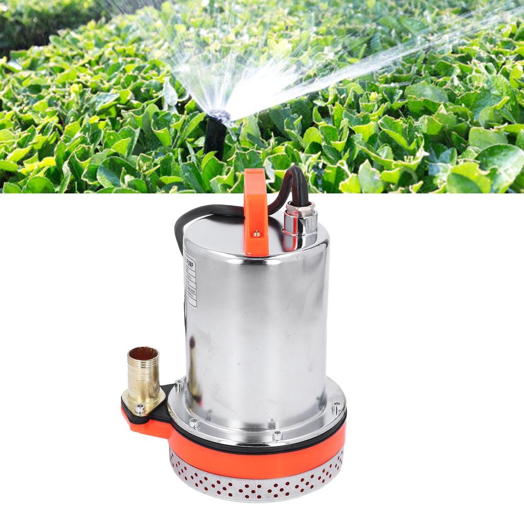 12V Solar Submersible Pump 180W 1in Outlet 8m Lift Solar Water Pump for Irrigation Garden