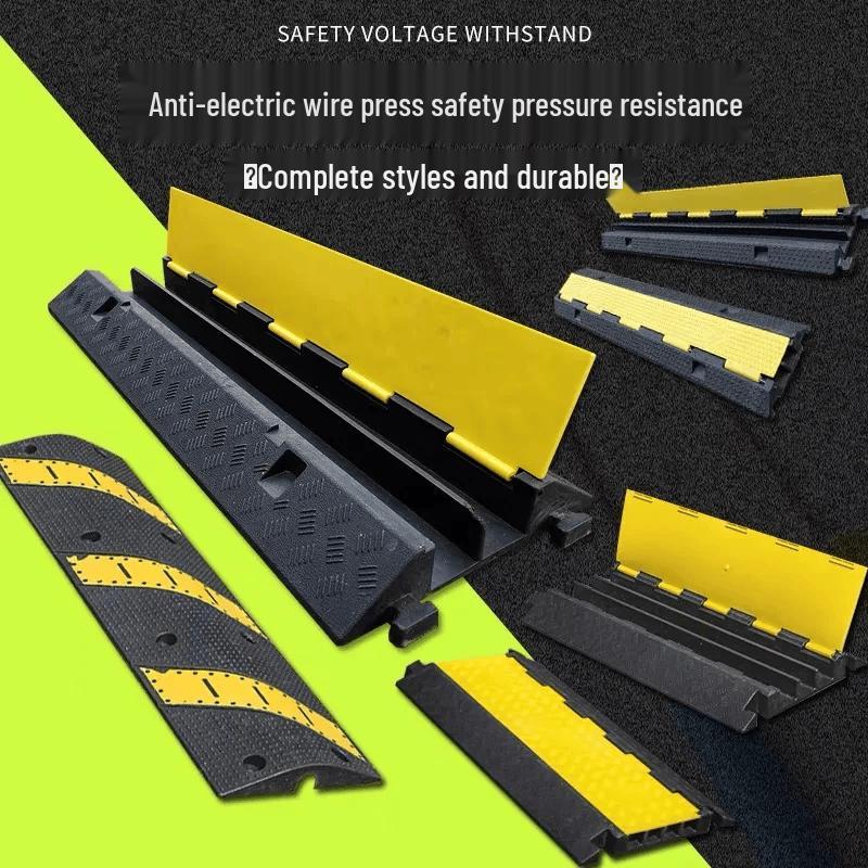 Rubber Speed Bump Cable Protector