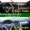 For Ford Edge SEL AWD TQ1 2011-2014 Dashmat Dashboard Cover Trument Panel Sunscreen Protective Pad Anti-Dirt Proof Dash Mat