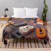 Music Pattern #24 Throw Blanket