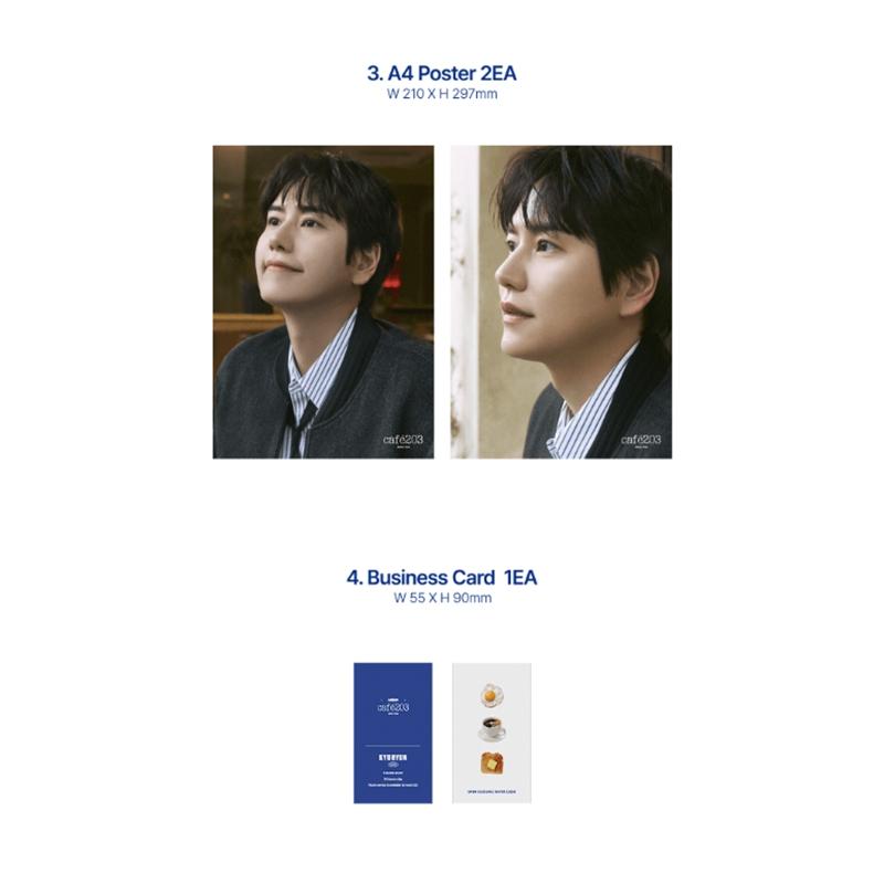 [Pre-order] KYUHYUN(SUPER JUNIOR) - cafe 203 MD [2026 KYUpiter]