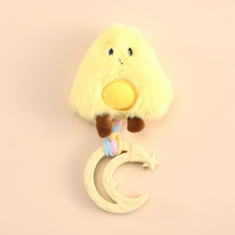Plush Cat Chewing Teething Toy for Stress Relief and Entertainment