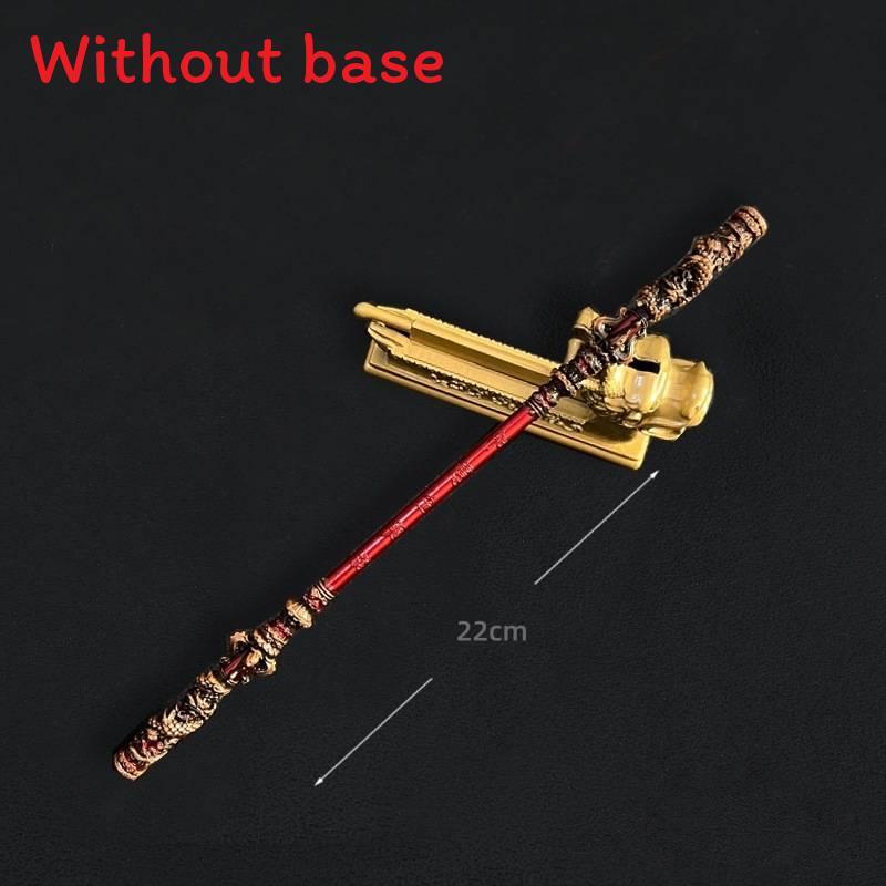 Exquisite 30cm Black Myth Wukong Game Action Figure With Luxurious Gold Color Finish