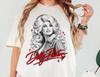 Vintage Dolly Parton , Country Music White Unisex T-Shirt Size S-5XL