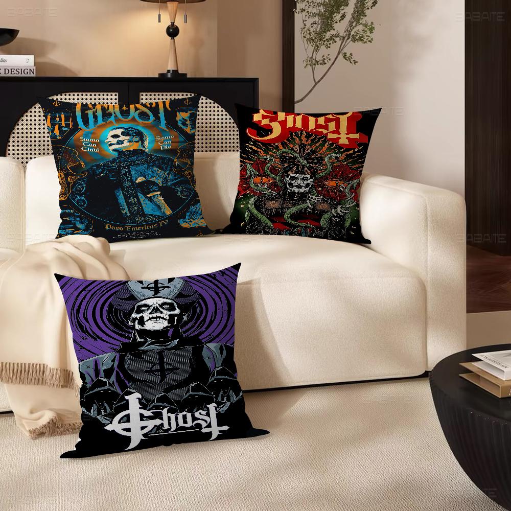 G-Ghost B-Band Pillow Anime Pillow Sofa Bed Head Pillow Cover Cushion Cover 45x45 Cm Fashion