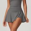 Fashion A- Line One-Piece Sports Skirt Women's Tight High Waist Yoga Clothes Running Fitness Fashion Tape Exercise Skirt