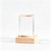 High-Transparency Laser Engraving Crystal Clear Crystal Crystal Square Block  Anniversary Souvenir