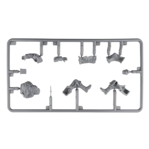 Miniart 1/35 Scale German Tank Crew Figures (Set of 4) Plastic Model Kit MA35411