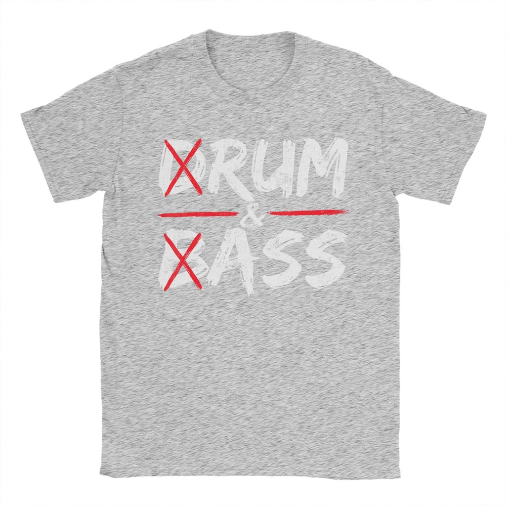 Unisexs Vintage Drum Amp Bass Rum Amp Ass Funny T Shirts Pure Cotton Tops Cool Short Sleeve O Neck Tee Shirt Printed TShirts